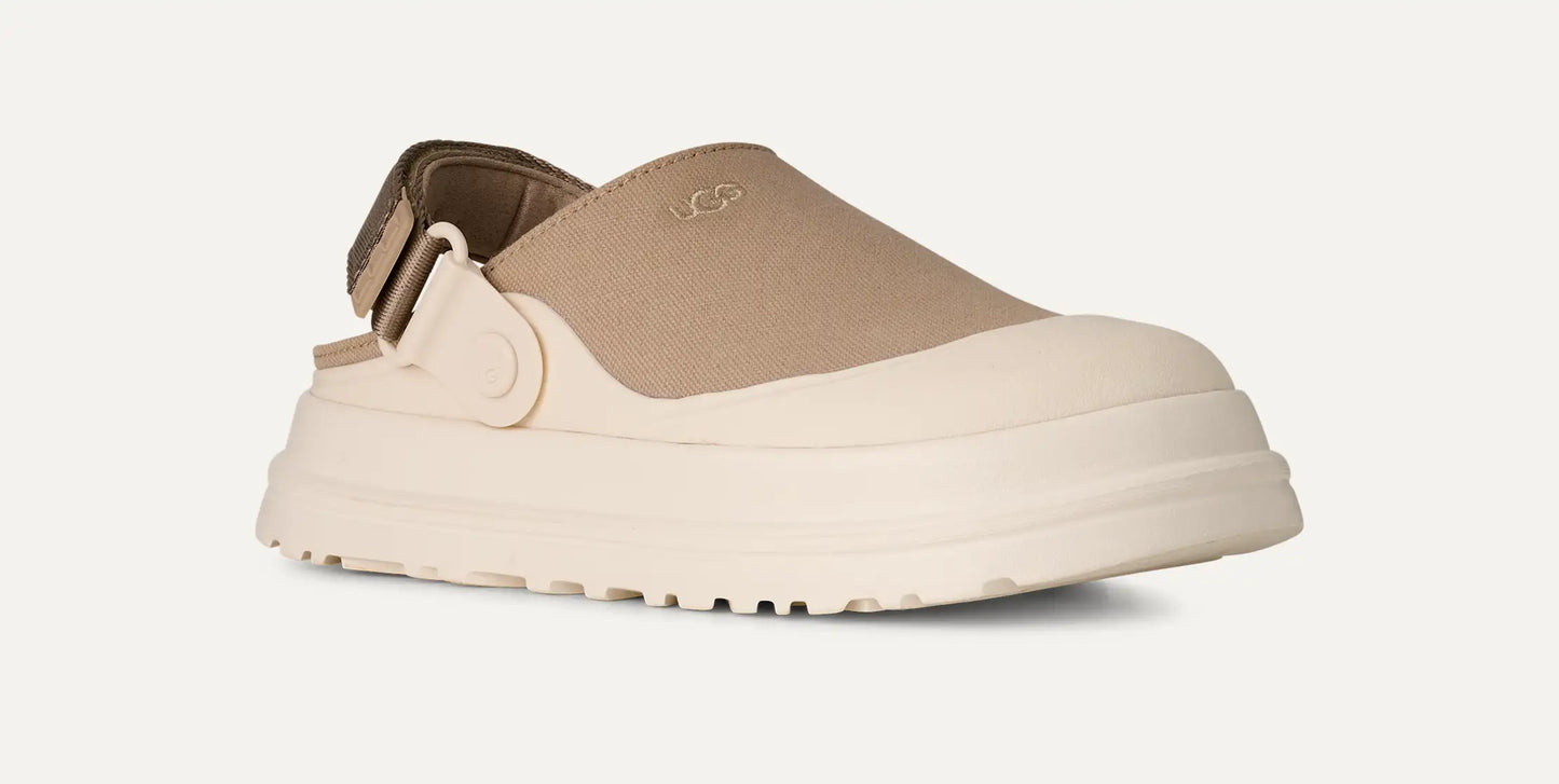 UGG GoldenGlow Canvas Clog for Women Mustard Seed