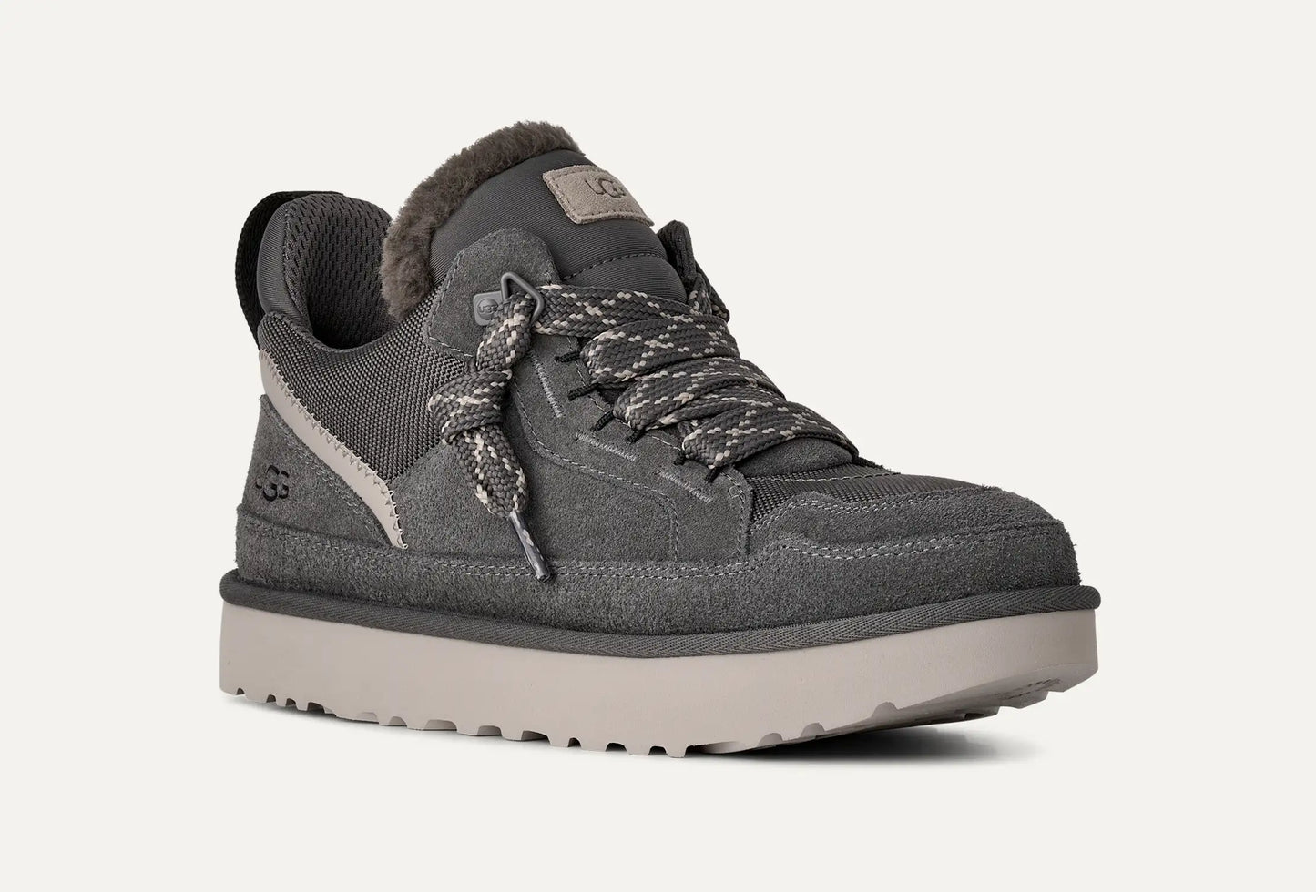 UGG Lowmel Sneaker for Men Charcoal / Goat