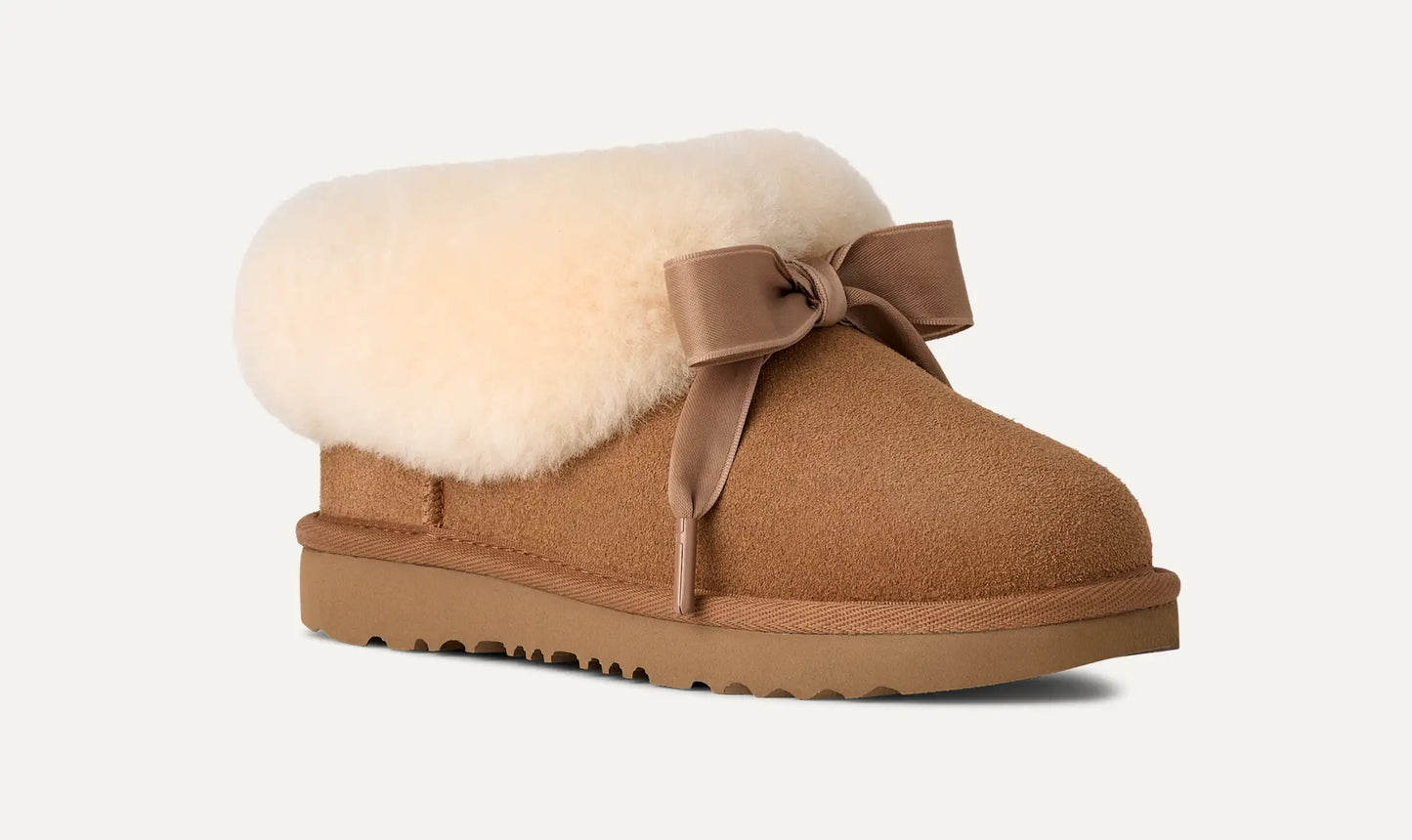 UGG Bailey Slipper for Kids Chestnut