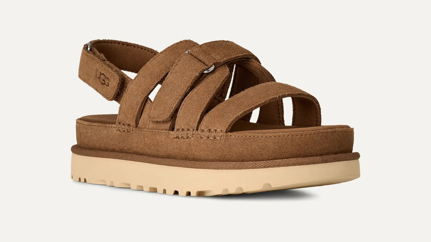 UGG Goldenstar Gleam Sandal for Women Chestnut
