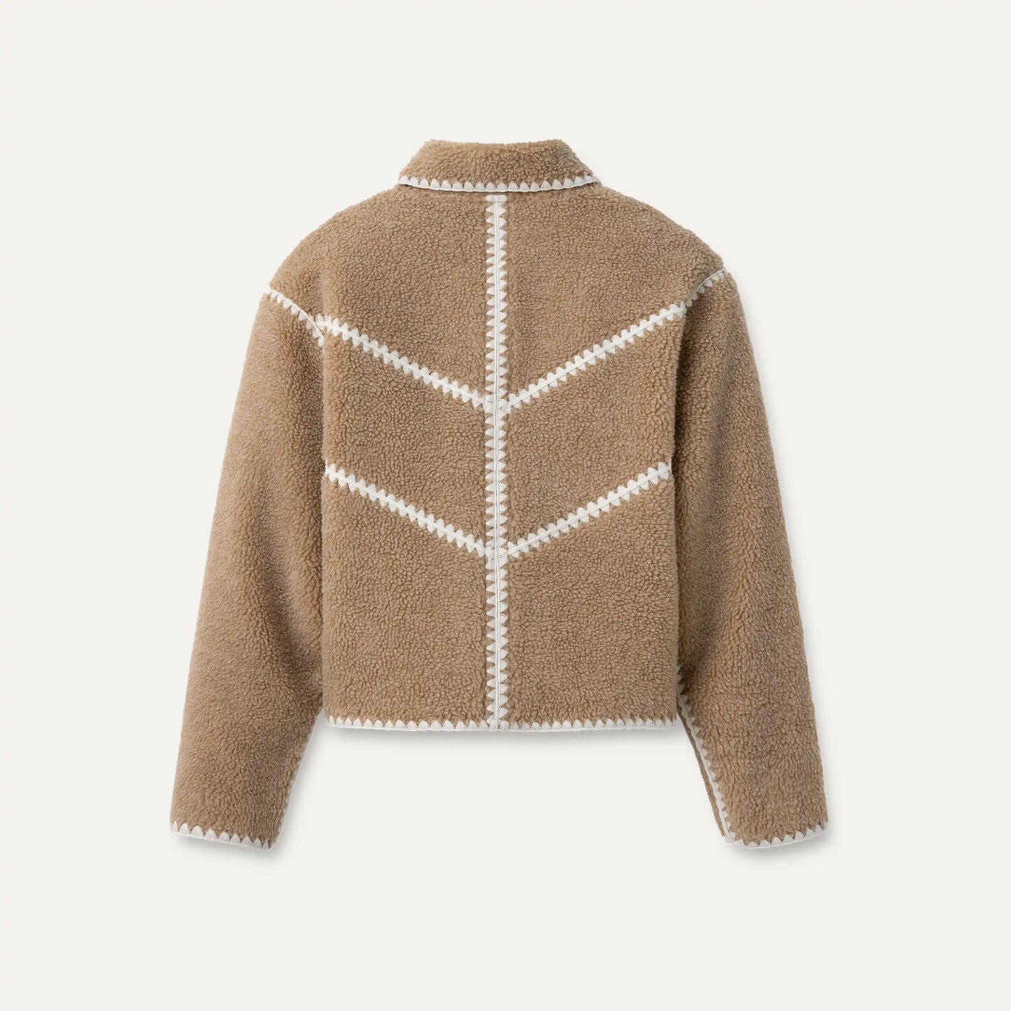 UGG Ellison UGGfluff Shell Jacket for Women Sand Heather