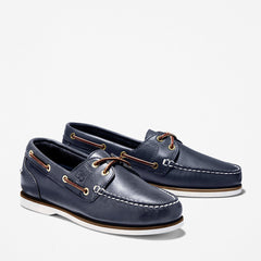Timberland® Classic 2-Eye Boat Shoe for Women in Blue Timberland Online