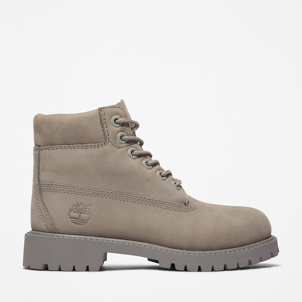 Timberland® Premium 6 Inch Boot for Junior in Grey Timberland Discount