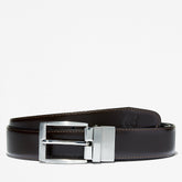 Reversible Leather Belt for Men in Dark Brown/Black Timberland Discount