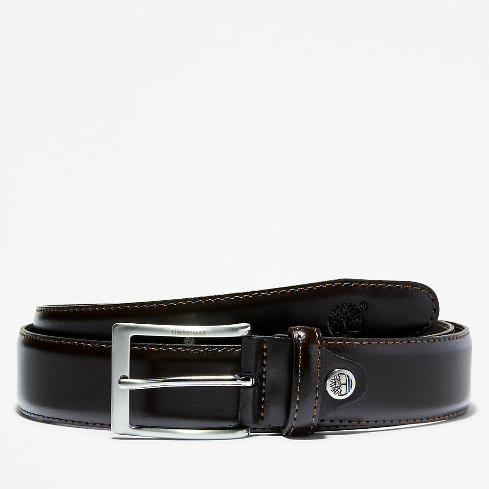 Classic Squared Buckle Beltfor Men in Brown Timberland On Sale