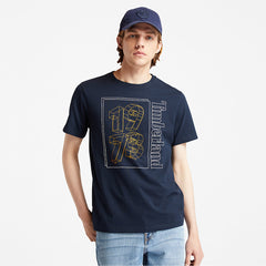 Soundview Cotton Canvas Cap for Men in Navy Timberland On Sale