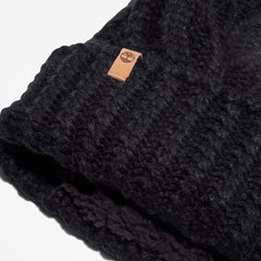 Autumn Woods Cable Beanie for Women in Black Timberland Online