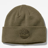 Newington Embroidered Beanie for Men in Dark Green Timberland US