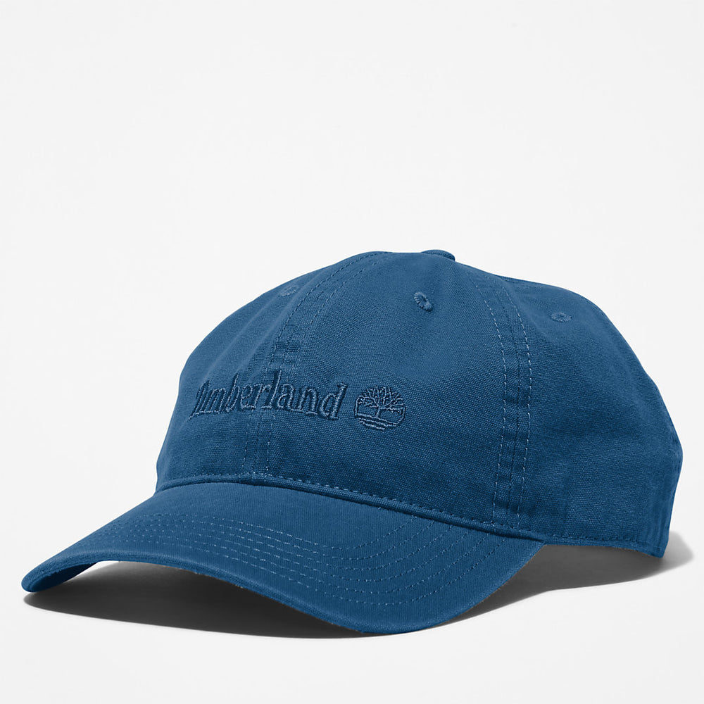 Cooper Hill Cotton Canvas Baseball Cap for Men in Navy Timberland Outlet