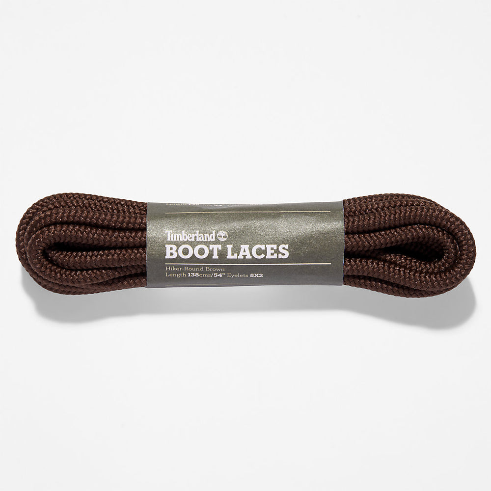137cm/54'' Hiker Replacement Round Laces in Dark Brown Timberland Discount