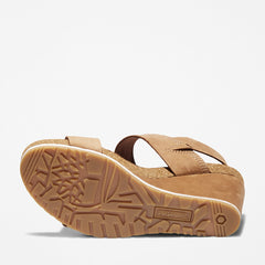 Capri Sunset Wedge Sandal for Women in Brown Timberland Discount