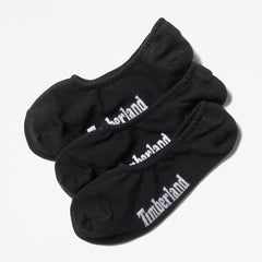 Three Pair Stratham Sock Liners for Men in Black Timberland Discount