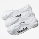 Stratham 3-Pack Liner Socks for Men in White Timberland Outlet