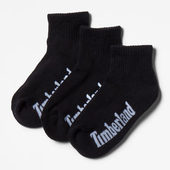 Stratham 3-pack Ankle Socks for Women in Black Timberland On Sale