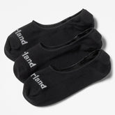 Stratham 3-pack Invisible Socks for Men in Black Timberland US