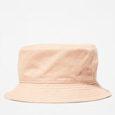Cotton Canvas Bucket Hat for Men in Pink Timberland On Sale