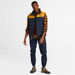 Welch Mountain Puffer Vest for Men in Navy Timberland Discount