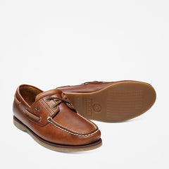 Classic Full-grain Boat Shoe for Men in Light Brown Timberland Online
