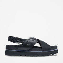 Santa Monica Sunrise Sandal for Women in Black Timberland For Sale