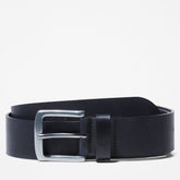 Casual Leather Belt for Men in Black Timberland Discount