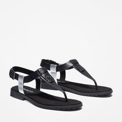 Chicago Riverside Thong Sandal for Women in Black Timberland Discount