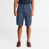 Outdoor Heritage Cargo Shorts for Men in Blue Timberland On Sale