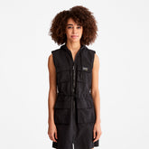 Progressive Utility Hoodie Dress for Women in Black Timberland Outlet