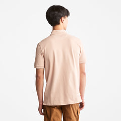 Millers River Pique Polo Shirt for Men in Light Pink Timberland US
