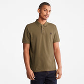 Millers River Pique Polo Shirt for Men in Dark Green Timberland On Sale