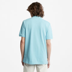 Millers River Pique Polo Shirt for Men in Light Blue Timberland For Sale