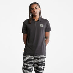 TimberFresh™ Supima® Cotton Polo Shirt for Men in Black Timberland Online