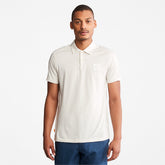 TimberFresh™ Supima® Cotton Polo Shirt for Men in White Timberland US