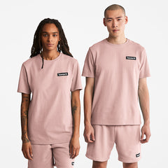 All Gender Heavyweight Badge T-Shirt in Pink Timberland Sale