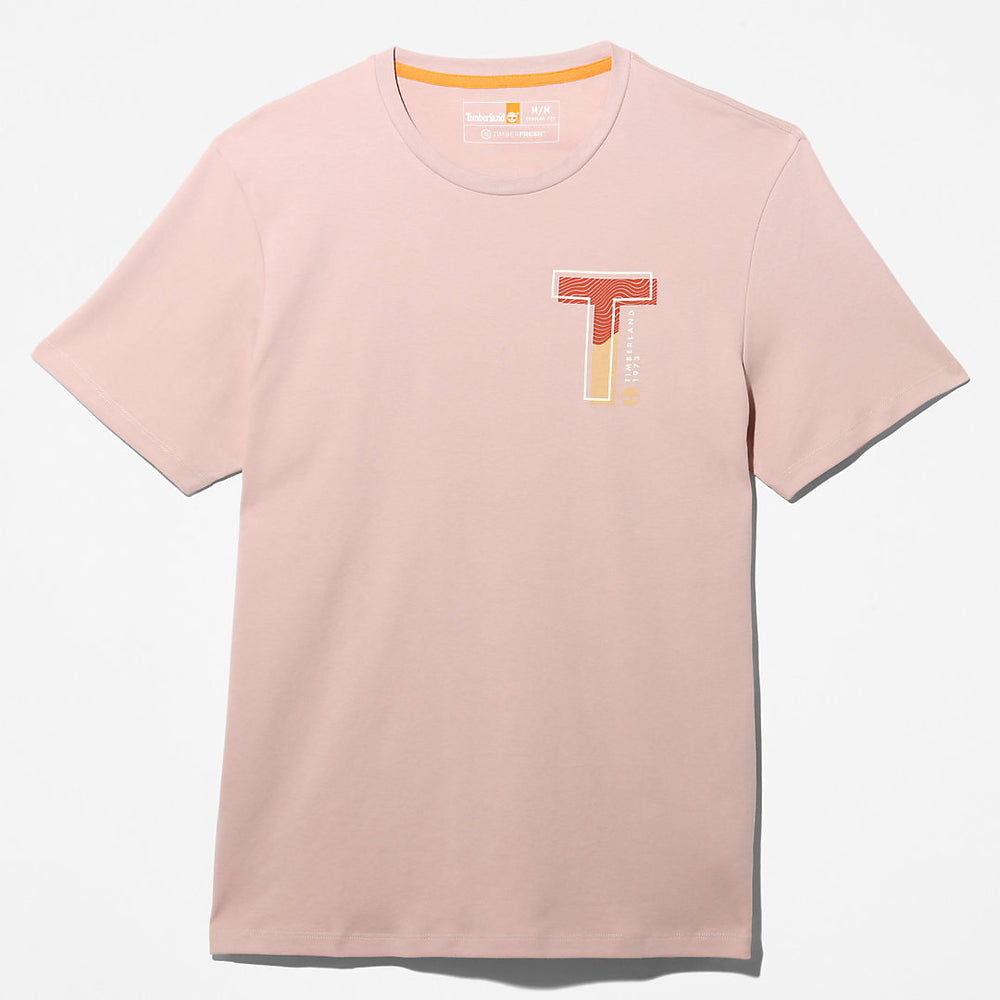 Interlock TimberFresh™ T-Shirt for Men in Light Pink Timberland On Sale