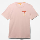 Interlock TimberFresh™ T-Shirt for Men in Light Pink Timberland On Sale