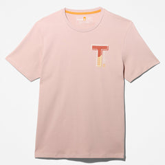 Interlock TimberFresh™ T-Shirt for Men in Light Pink Timberland On Sale