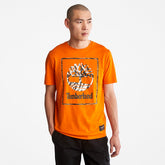 Year of the Tiger T-Shirt for Men in Orange Timberland Sale