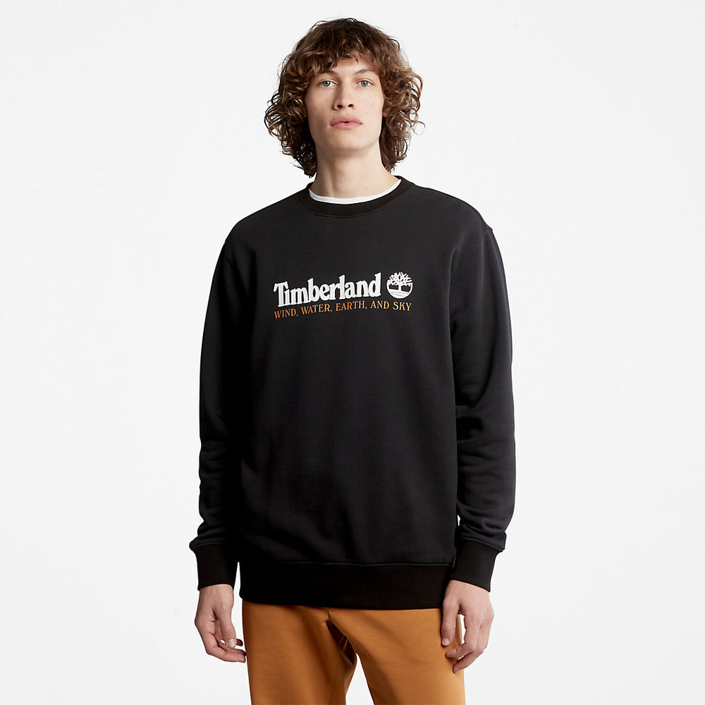 Wind, Water, Earth and Sky™ Sweatshirt for Men in Black Timberland US