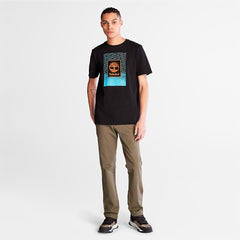 Outdoor Archive T-Shirt for Men in Black Timberland Discount