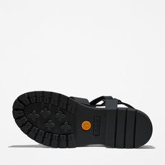 London Vibe Ankle-Strap Sandal for Women in Black Timberland Discount