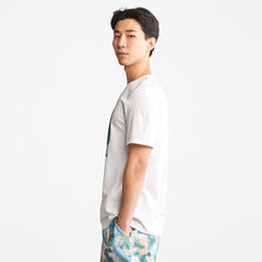 Storytelling Logo T-Shirt for Men in White Timberland US
