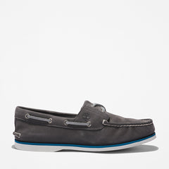 Timberland® 2-Eye Classic Boat Shoe for Men in Dark Grey Timberland US