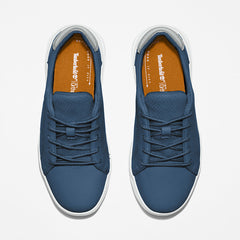 Seneca Bay Leather Trainer for Kids in Blue Timberland Online