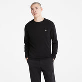 Cohas Brook Crewneck Sweater for Men in Black Timberland Outlet