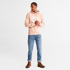 Timberland® Tree-Logo Hoodie for Men in Pink Timberland On Sale