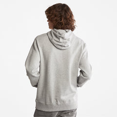 Core Tree Logo Hoodie for Men in Grey Timberland For Sale