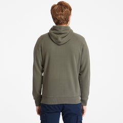 Exeter River Zip Hoodie for Men in Green Timberland Discount