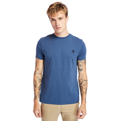 Dunstan River Crew Tee for Men in Navy Timberland Online