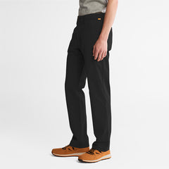 Squam Lake Twill Chino Pants for Men in Black Timberland On Sale