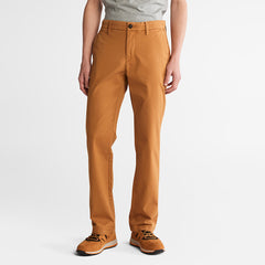 Squam Lake Twill Chino Pants for Men in Yellow Timberland On Sale
